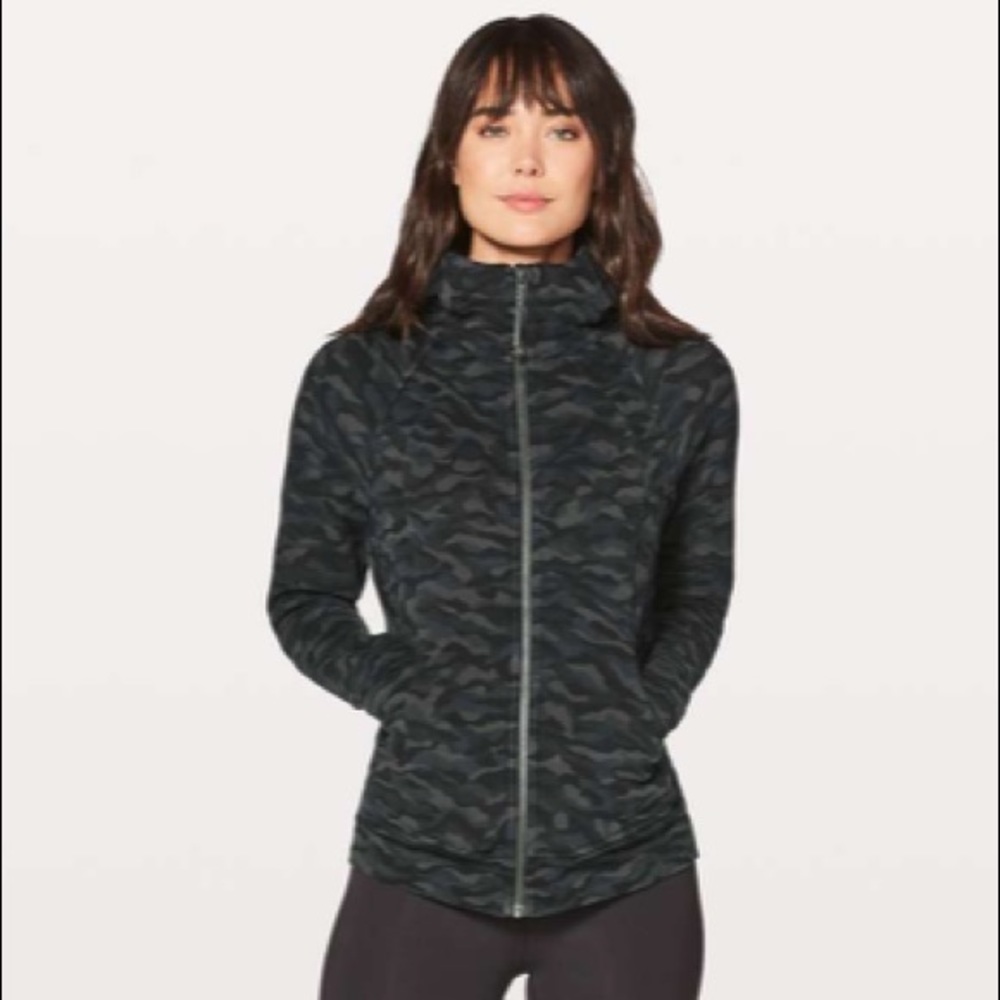 Lululemon Camo Scuba hoodie